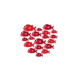 School of Hearts Fish